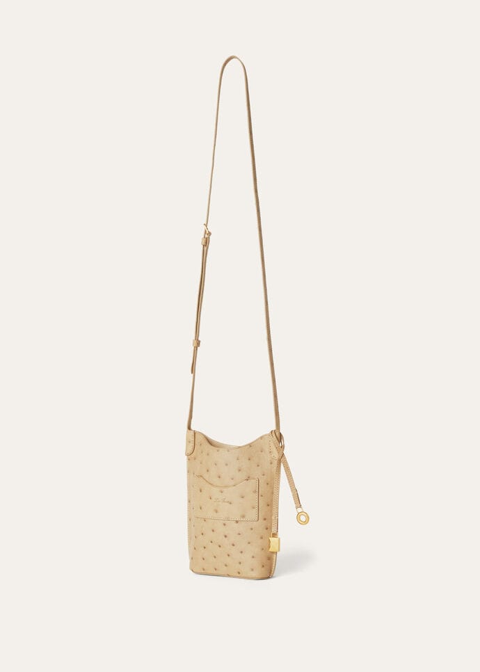 BALE PHONE CASE OSTRICH SADDLE FINISH             _FAO1013_D331_NR_5