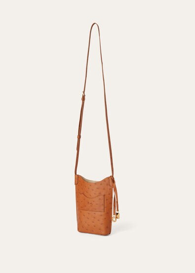 BALE PHONE CASE OSTRICH SADDLE FINISH