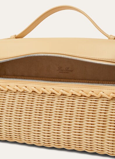 EXTRA POCKET L27 WICKER/ROUNDED CALF