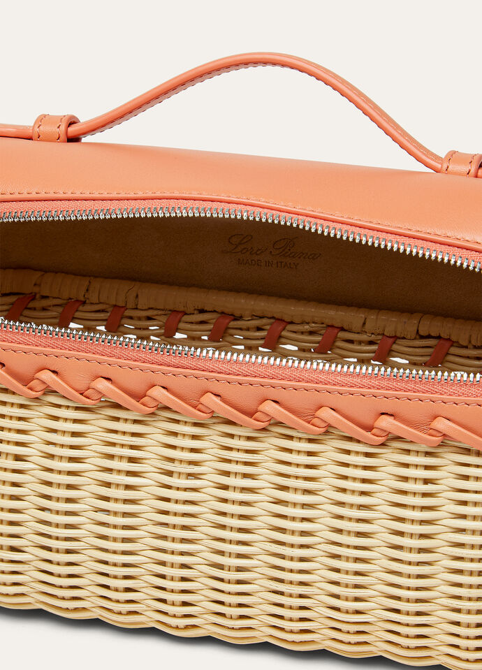 EXTRA POCKET L19 EAST WEST WICKER/ROUNDED CALF_FAO1083_B5F1_NR_3