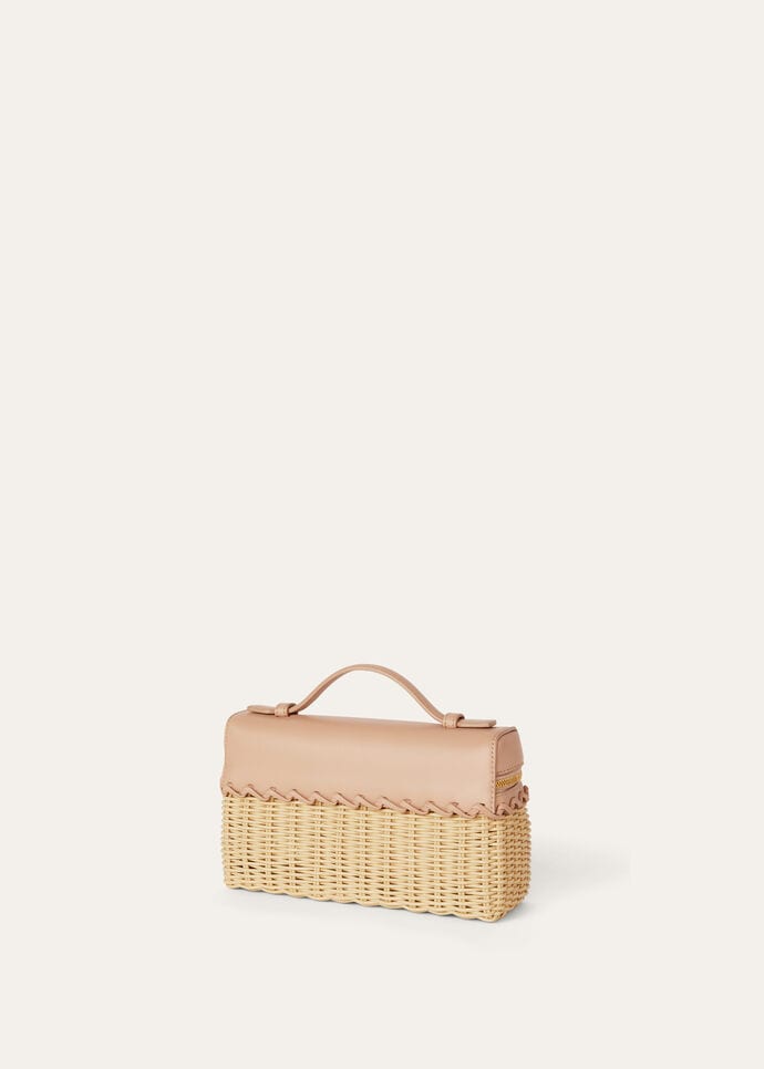 EXTRA POCKET L19 EAST WEST WICKER/ROUNDED CALF_FAO1083_B4KE_NR_3