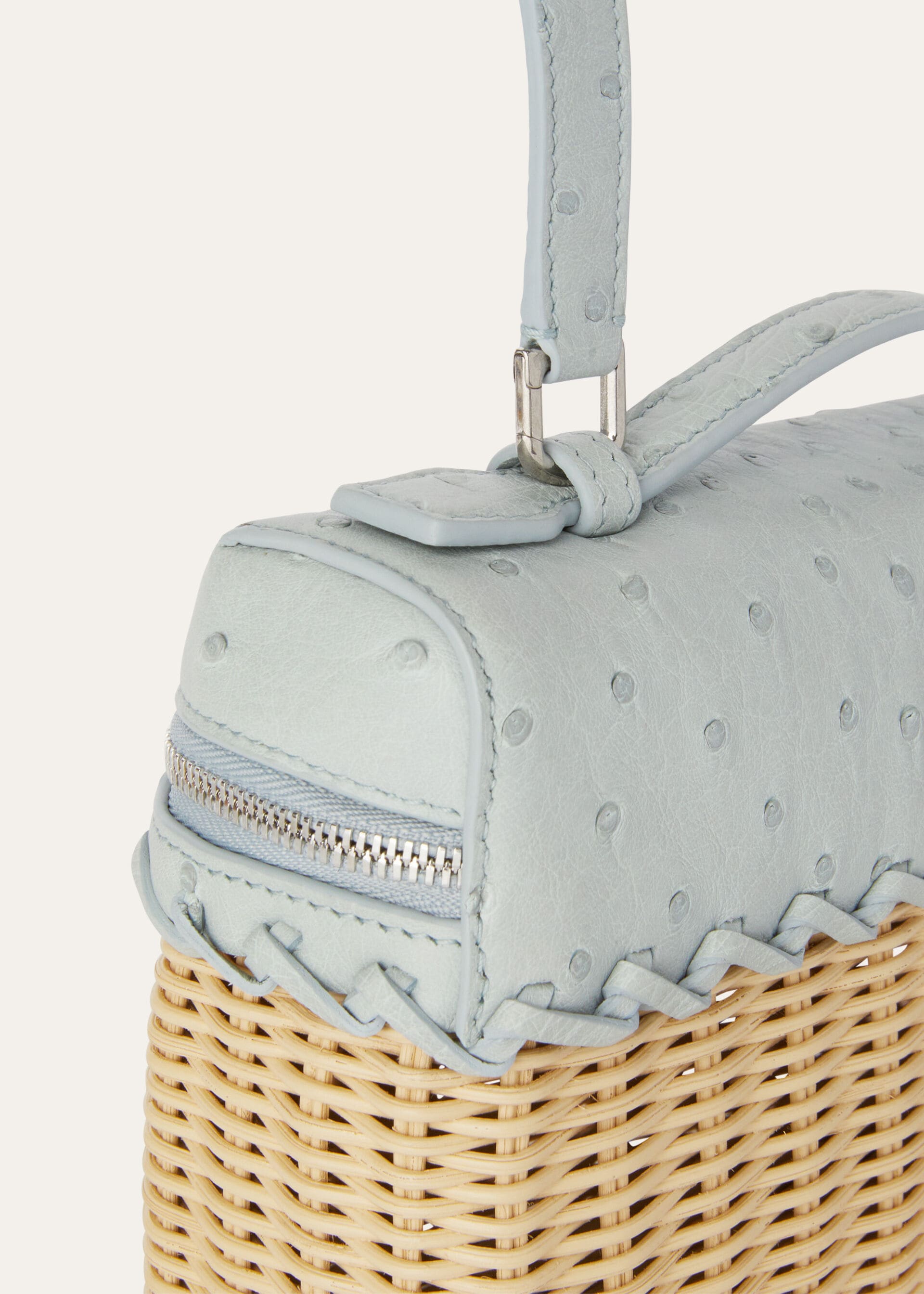 Extra Pocket L19 EastWest Wicker Malt/Minty Breeze/Antique Silver