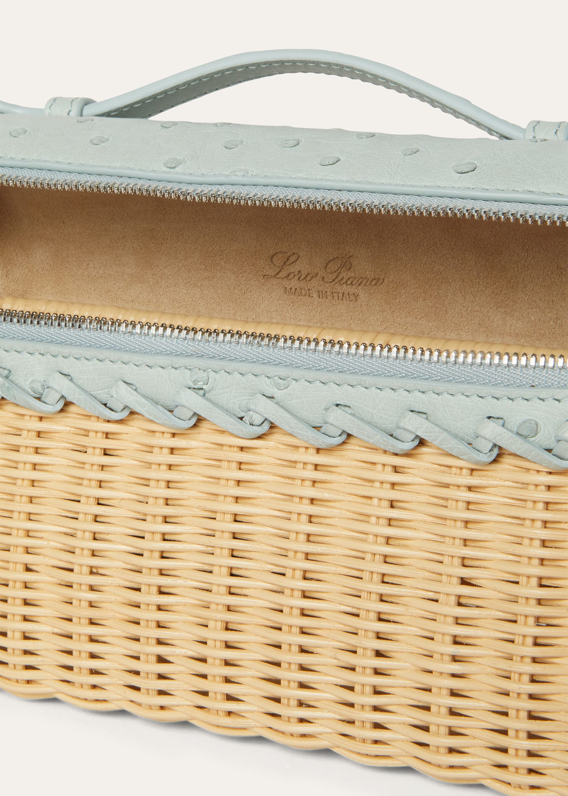 Extra Pocket L19 EastWest Wicker Malt/Minty Breeze/Antique Silver