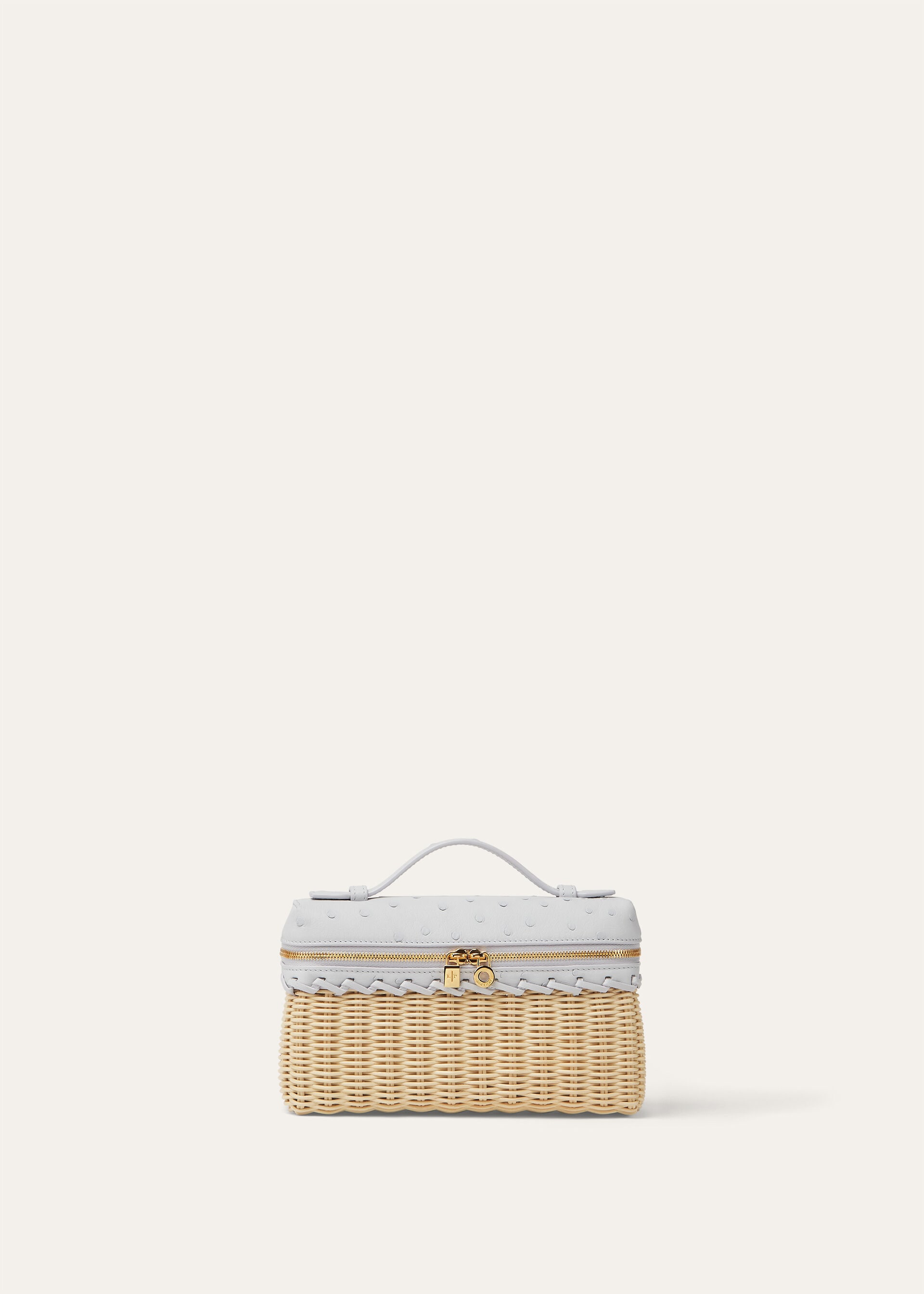 EXTRA POCKET L19 EAST WEST WICKER/OSTR.SAD. FINISH