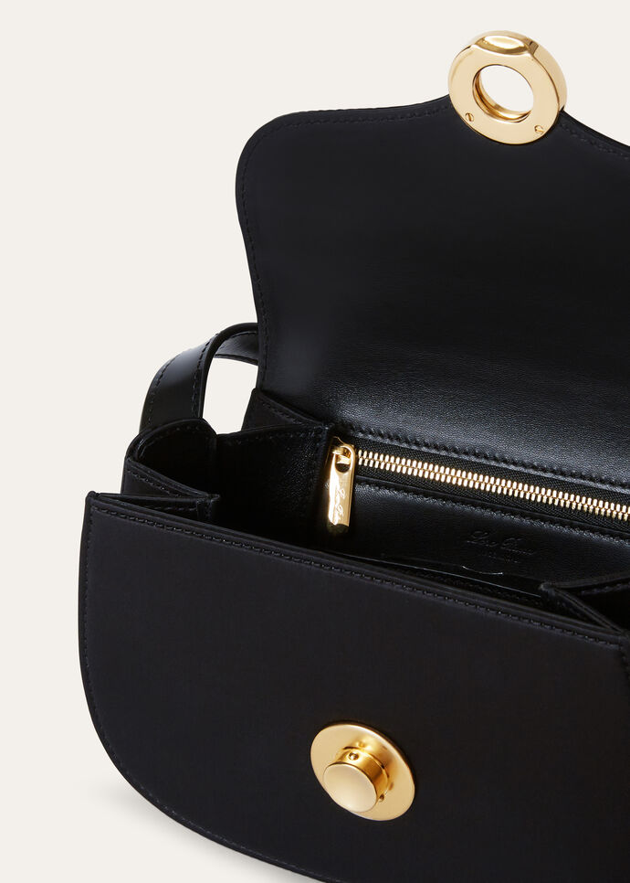 Mini Ghiera bag Silk Black | Loro Piana FR