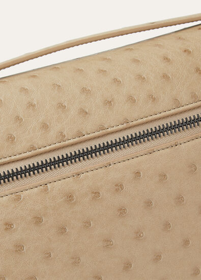 EXTRA POUCH L29 OSTRICH SADDLE FINISH