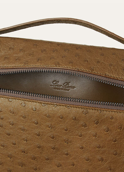 EXTRA POUCH L29 OSTRICH SADDLE FINISH