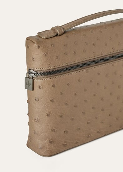 EXTRA POUCH L29 OSTRICH SADDLE FINISH