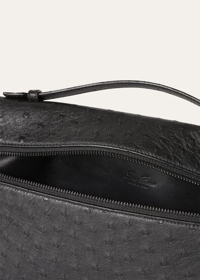 EXTRA POUCH L29 OSTRICH SADDLE FINISH
