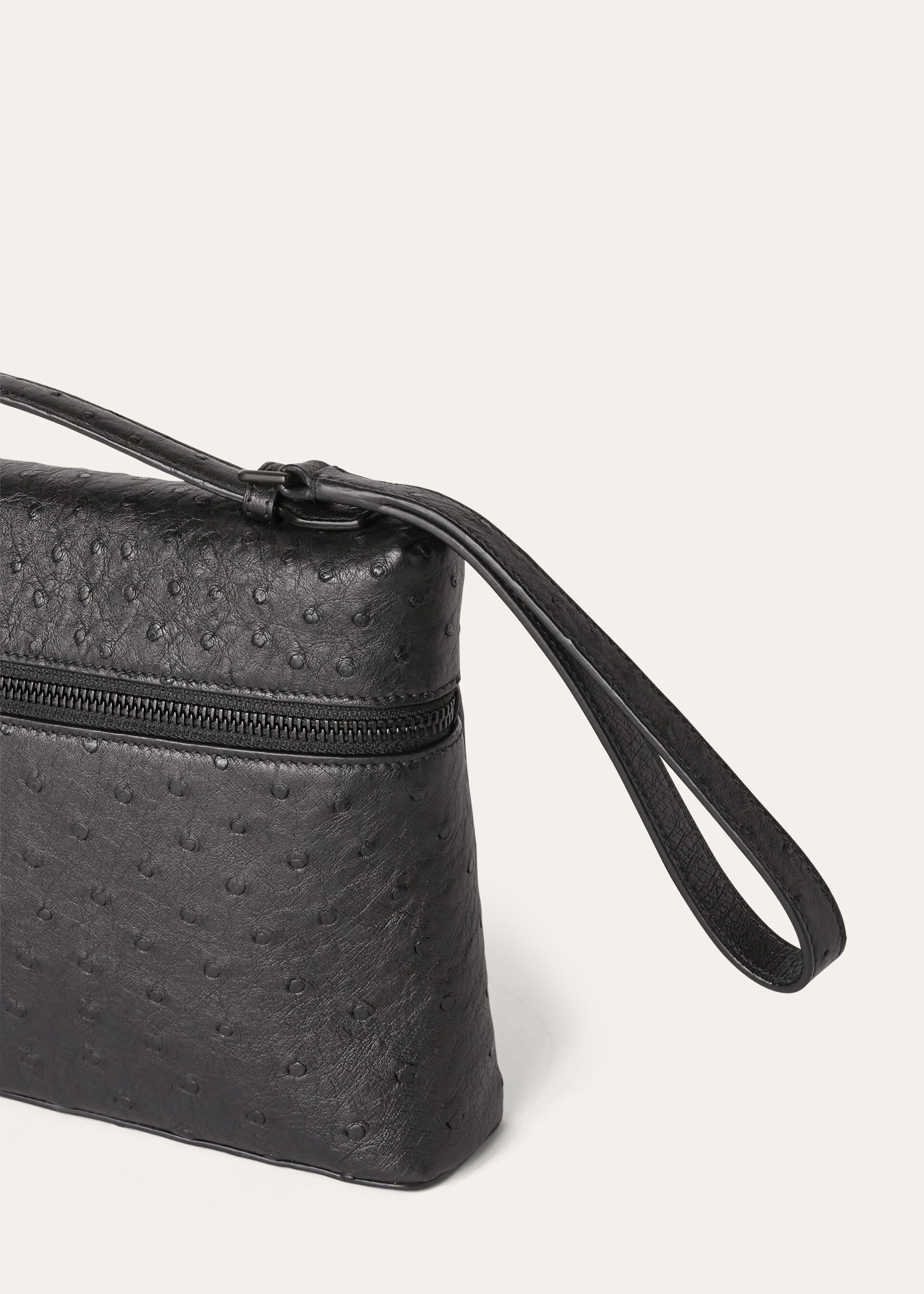 EXTRA POUCH L29 OSTRICH SADDLE FINISH