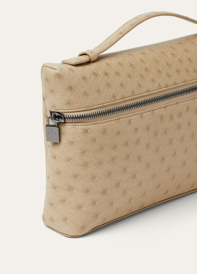 EXTRA POUCH L29 OSTRICH SADDLE FINISH_FAO1203_D0UC_NR_3