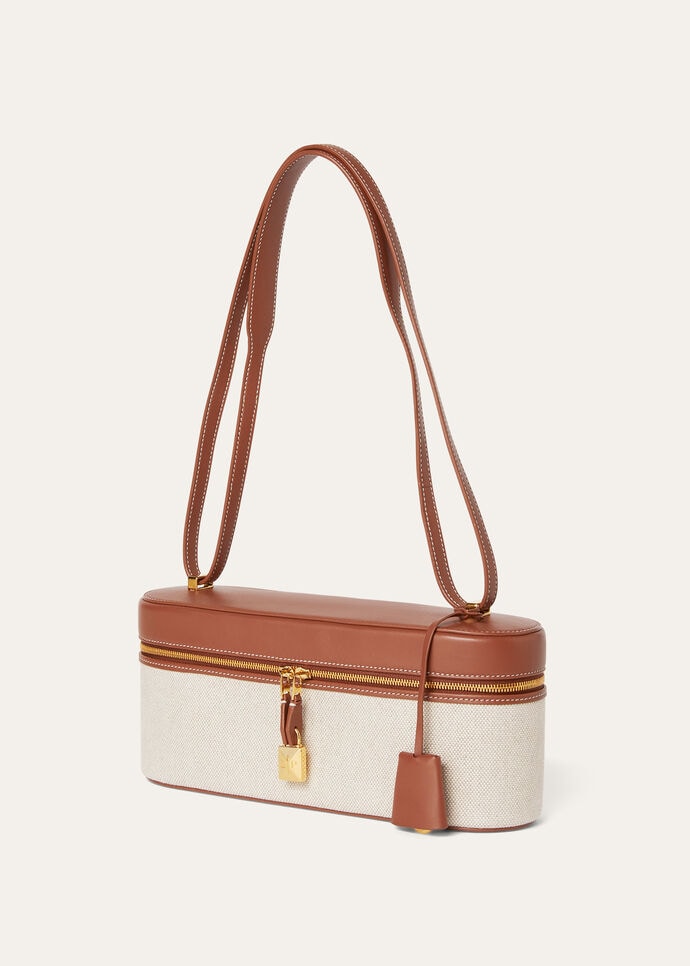 EXTRA CAMERA CASE EW NATURAL CANVAS ROUNDED CALF_FAO1284_B4AU_NR_4
