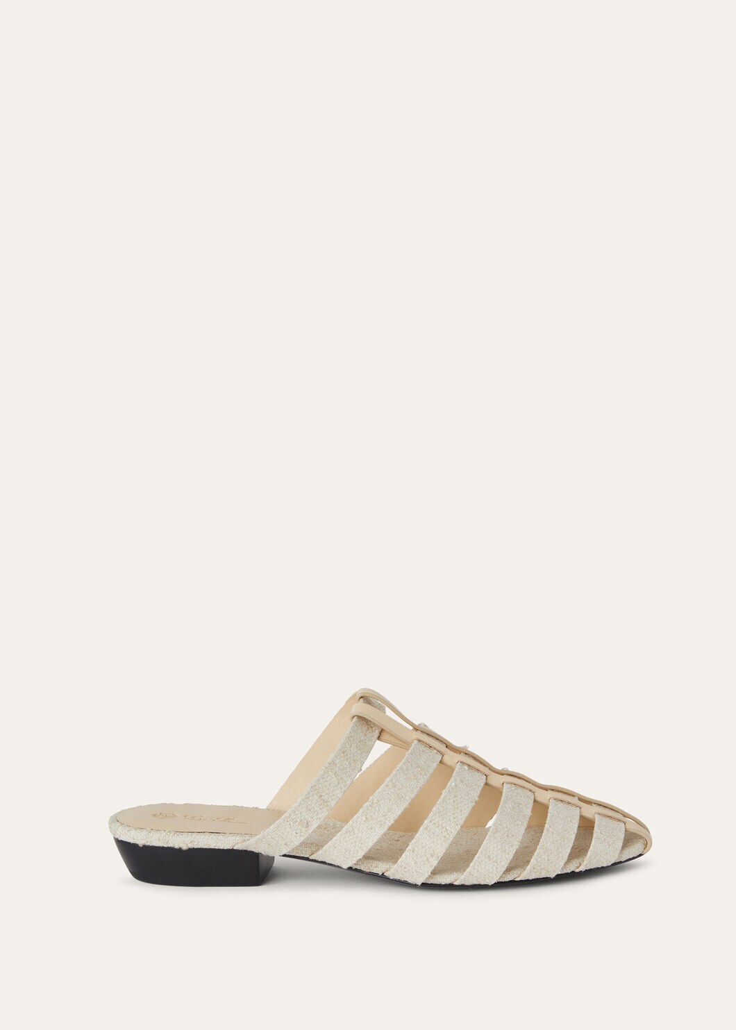 KAEDE SANDAL WOOL SILK LINEN NATTE