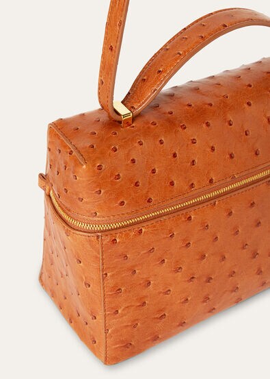EXTRA BAG L27 SHINY OSTRICH