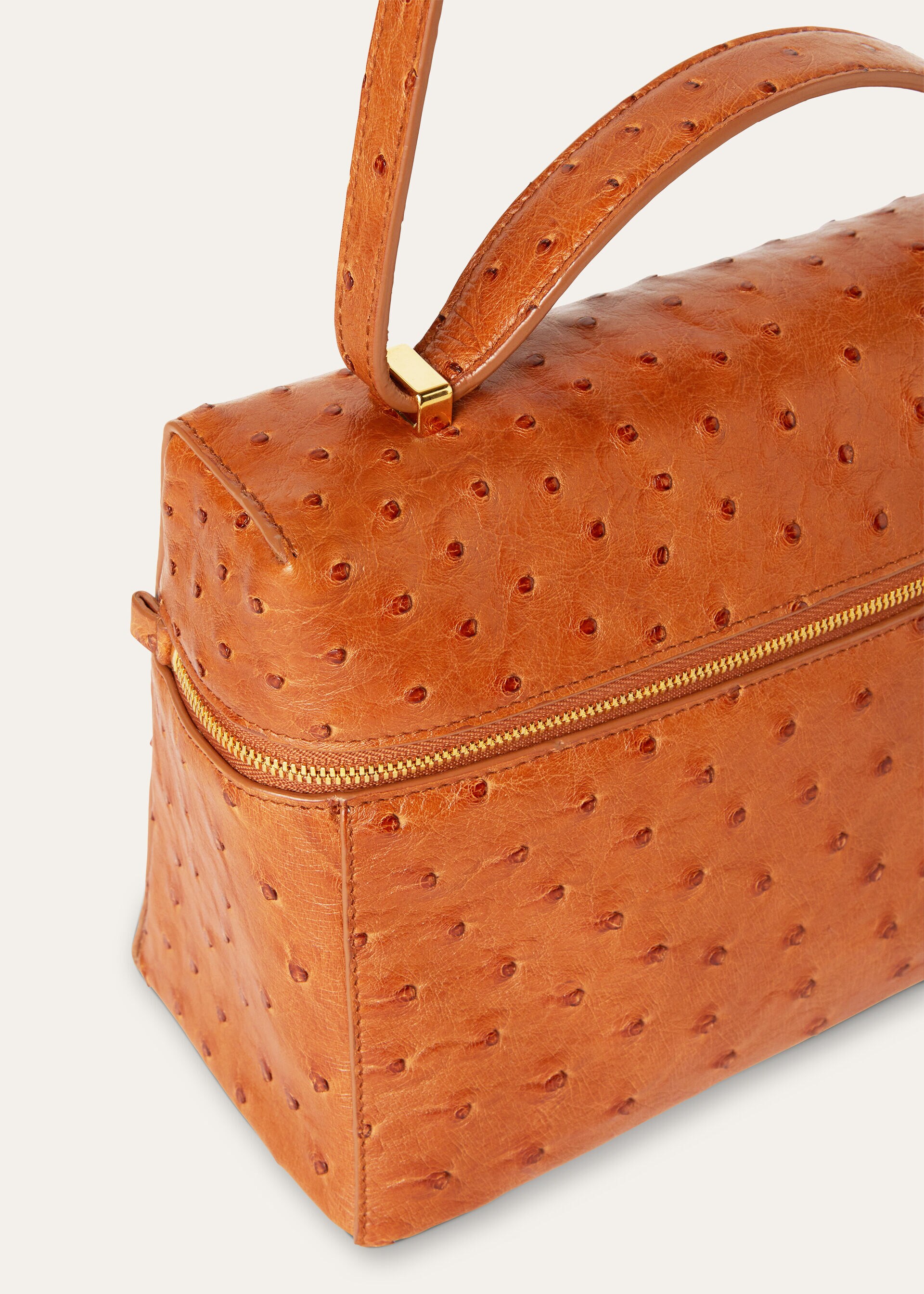 EXTRA BAG L27 SHINY OSTRICH