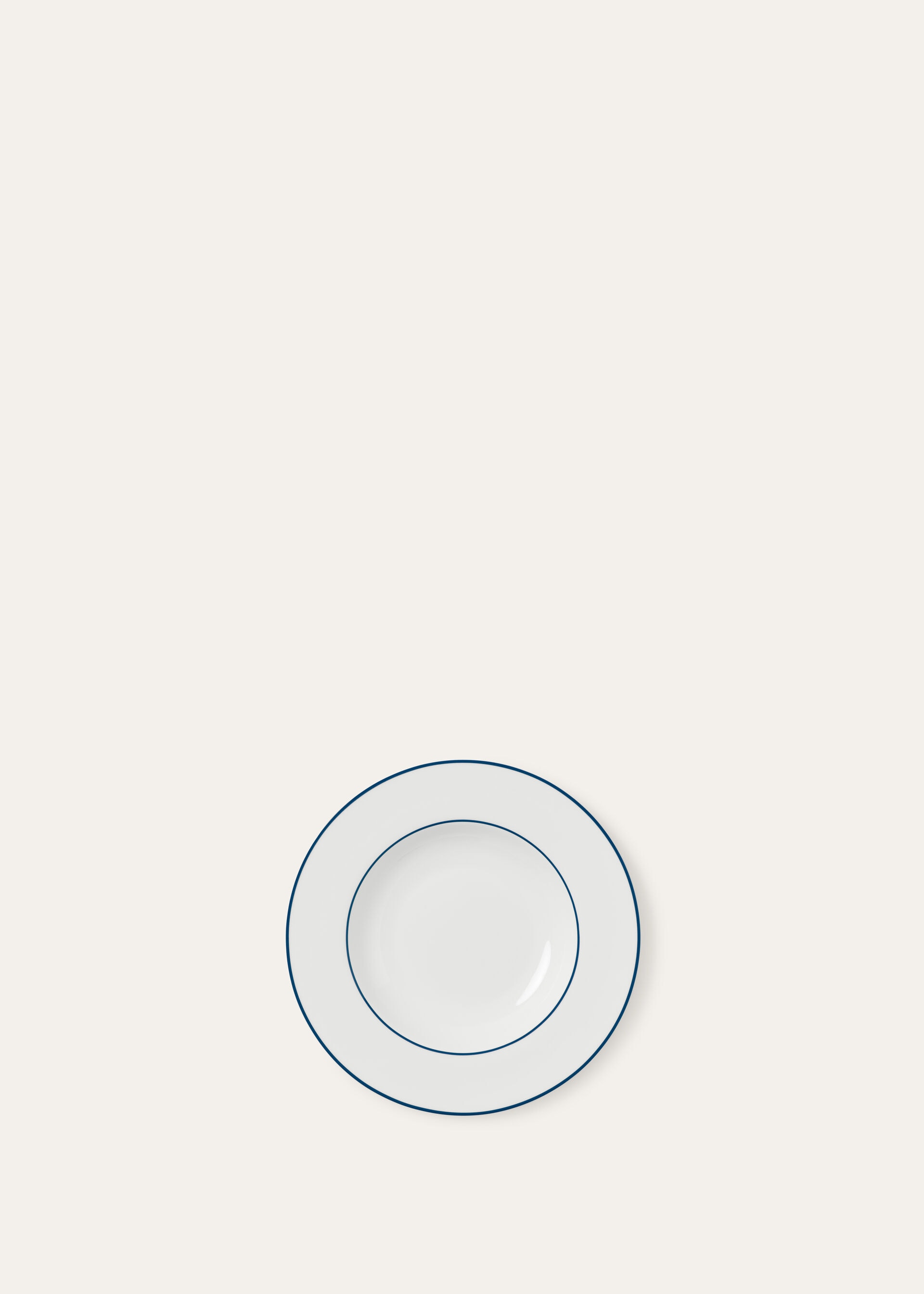 PIATTO FONDO THE SUITECASE STRIPE PLAIN