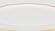 Suitcase Stripe Plain Dinner Plate