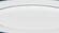 Suitcase Stripe Border Dessert Plate