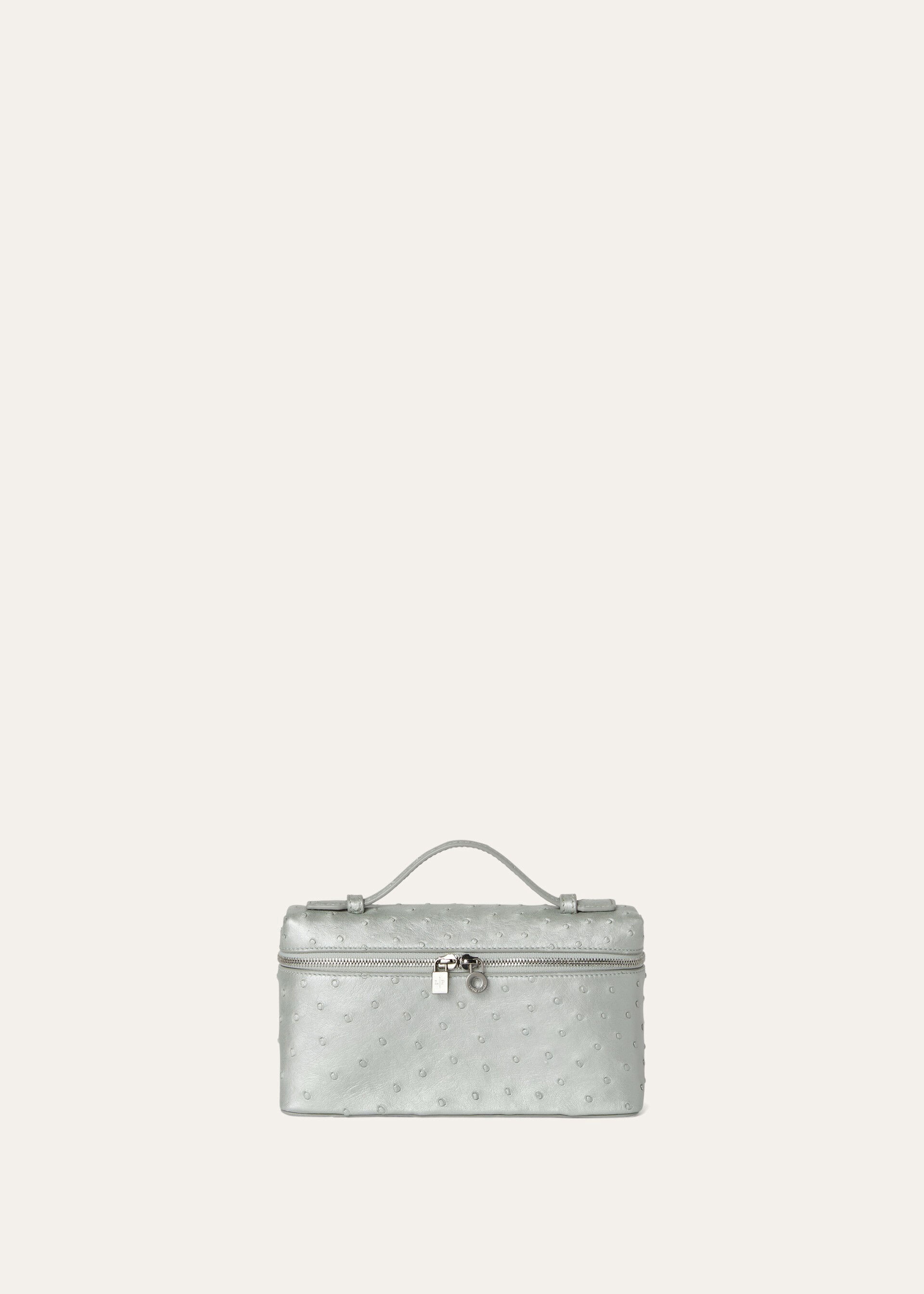 EXTRA POCKET L19 PEARL OSTRICH