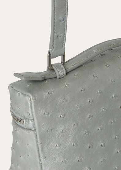 EXTRA POCKET L19 PEARL OSTRICH
