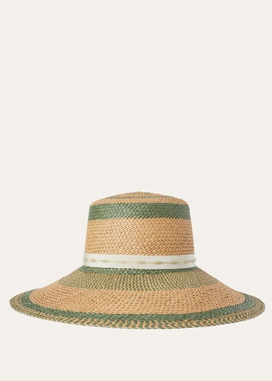 SAYA HAT RIBBON WOVEN STRAW