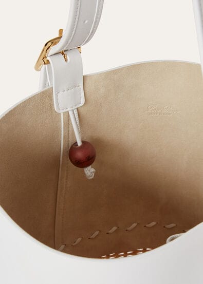 CEDAR BUCKET WICKER/ROUNDED CALF