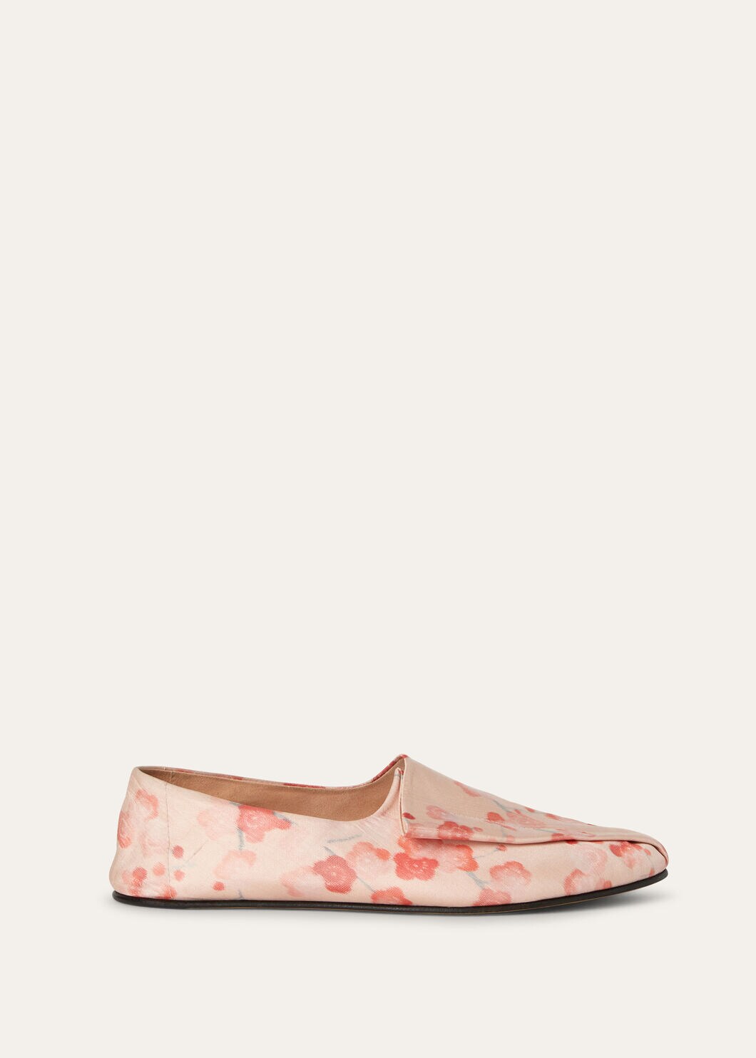 KAMI MOCASSIN BLOOMS CHINE SILK