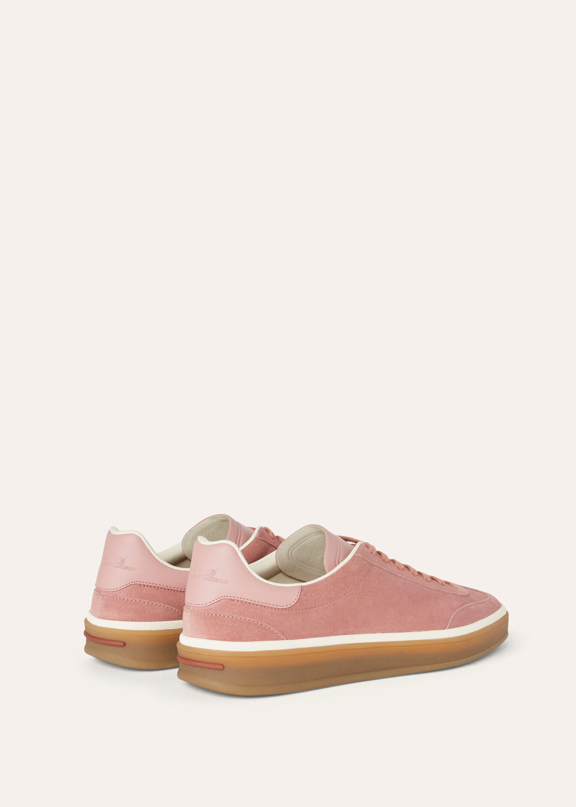 Tennis Walk Sneaker Suede Calf Split FLOWERING CHERRY Loro Piana AE