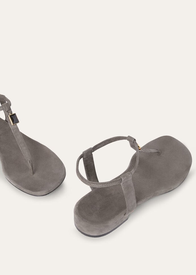 Loro Piana◆Mindil スエードサンダル 装飾付き LORO PIANA Mindil embellished suede sandals | NET-A-PORTER