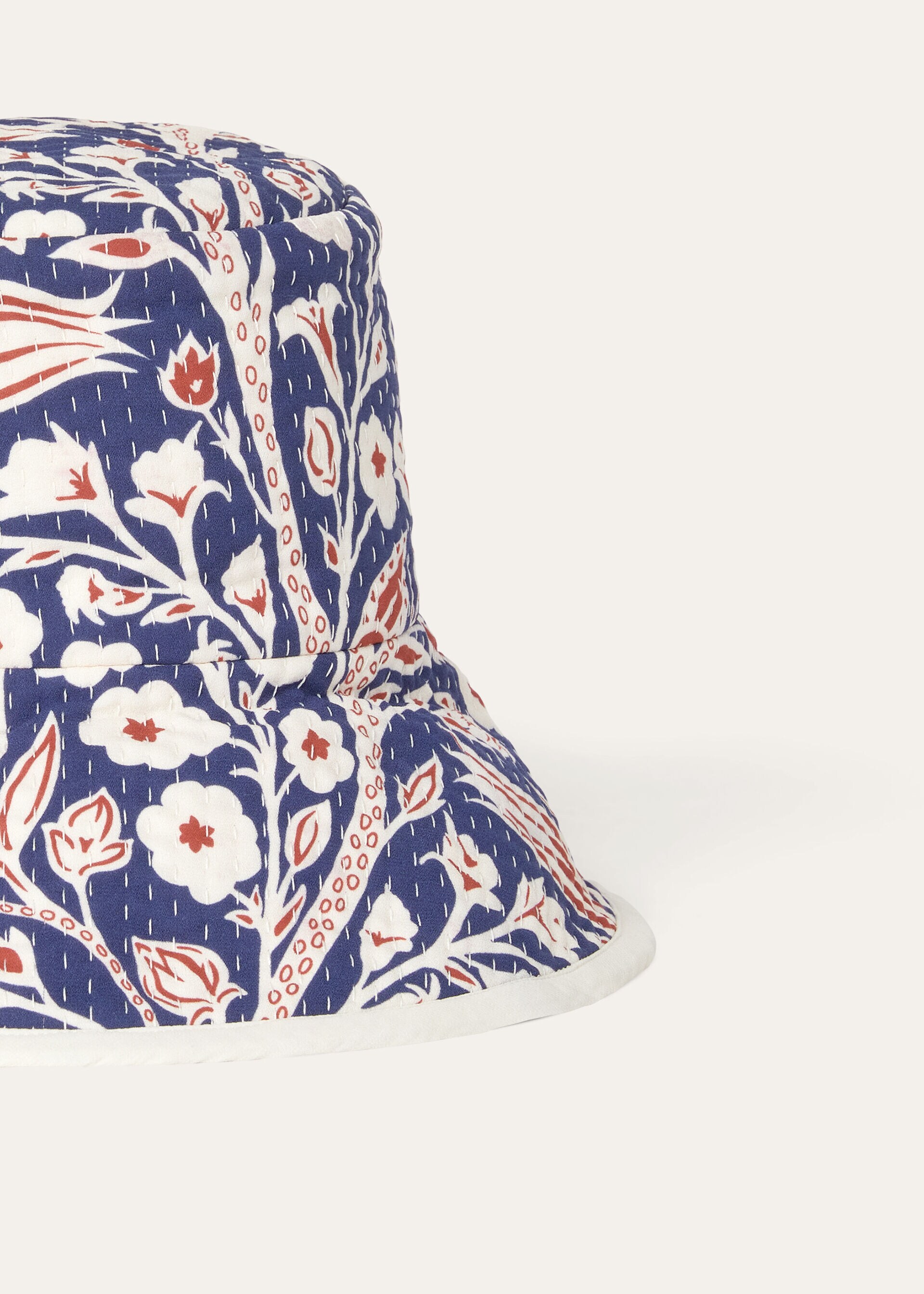 ZITA HAT TREE OF LIFE GEORGETTE REV