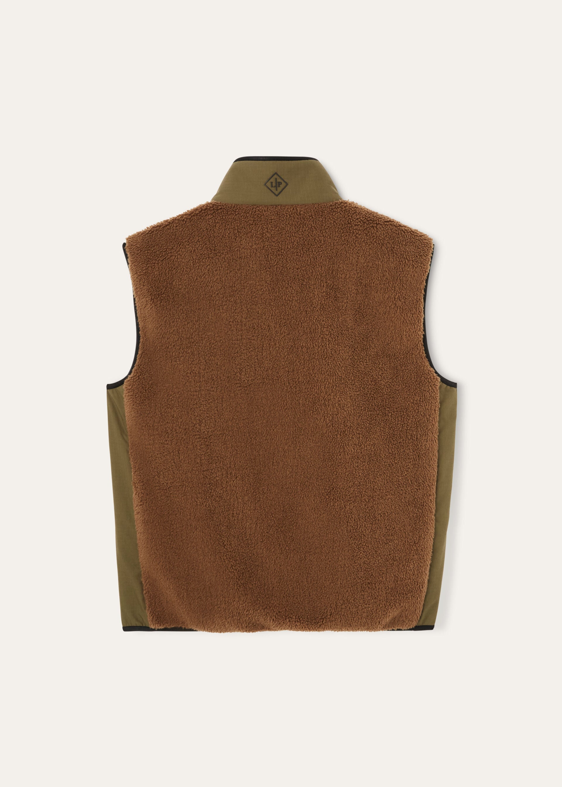 ANDER GILET CURLY CASHFUR