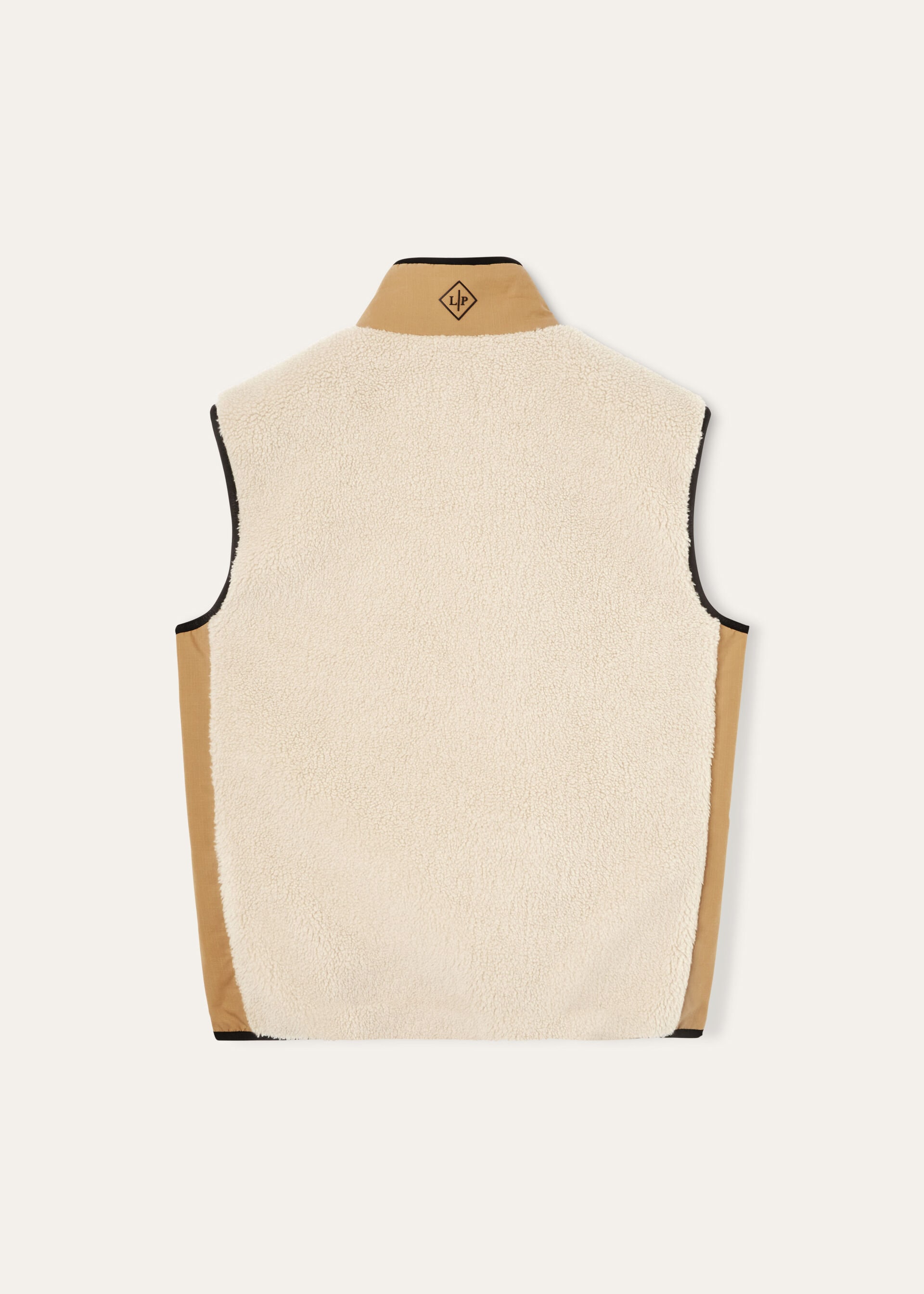 ANDER GILET CURLY CASHFUR