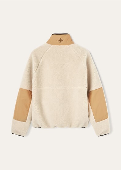 AIANT BOMBER CURLY CASHFUR