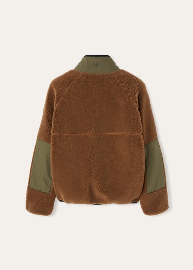 AIANT BOMBER CURLY CASHFUR