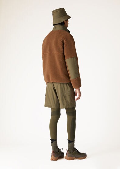 AIANT BOMBER CURLY CASHFUR