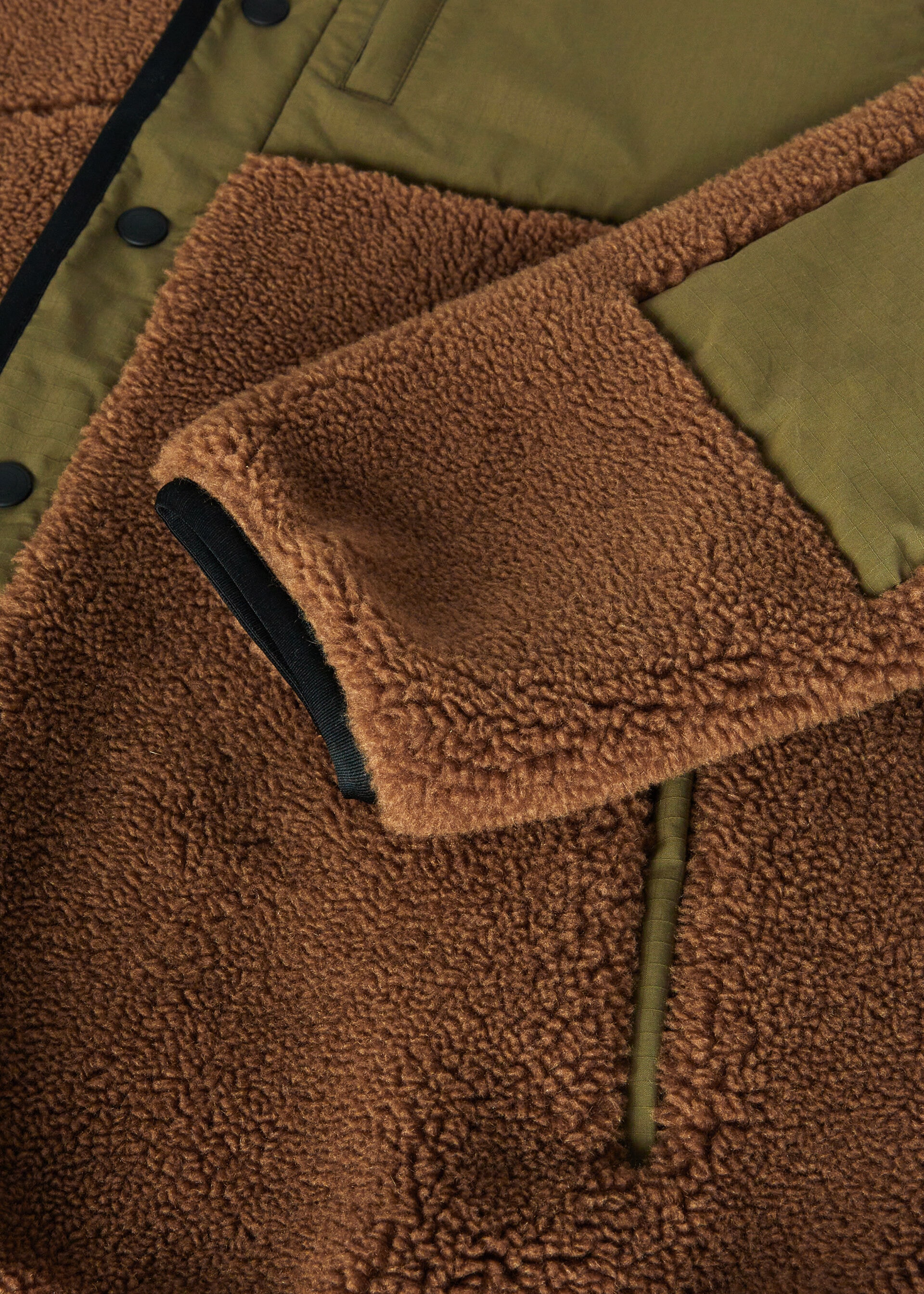 AIANT BOMBER CURLY CASHFUR