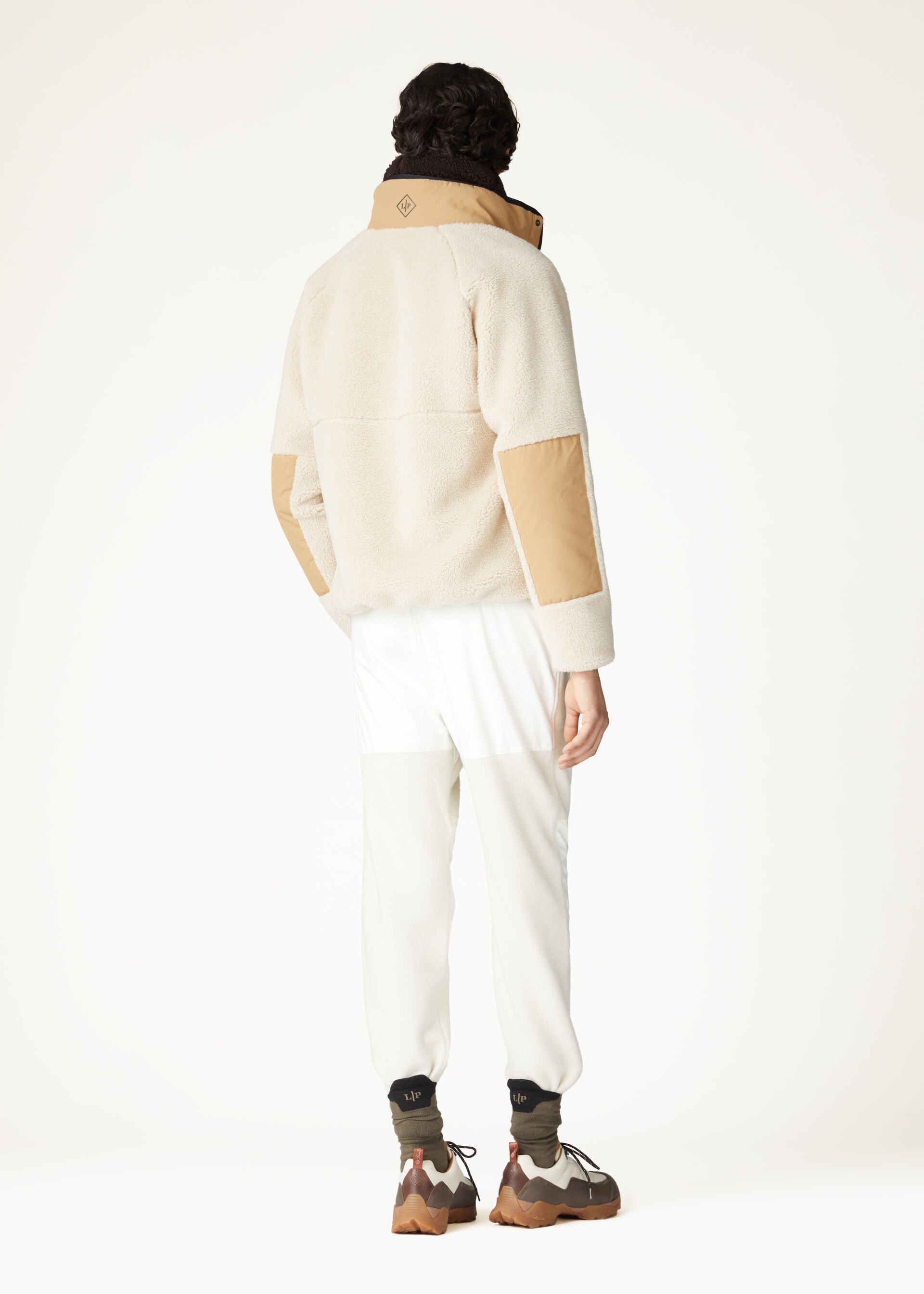 AIANT BOMBER CURLY CASHFUR