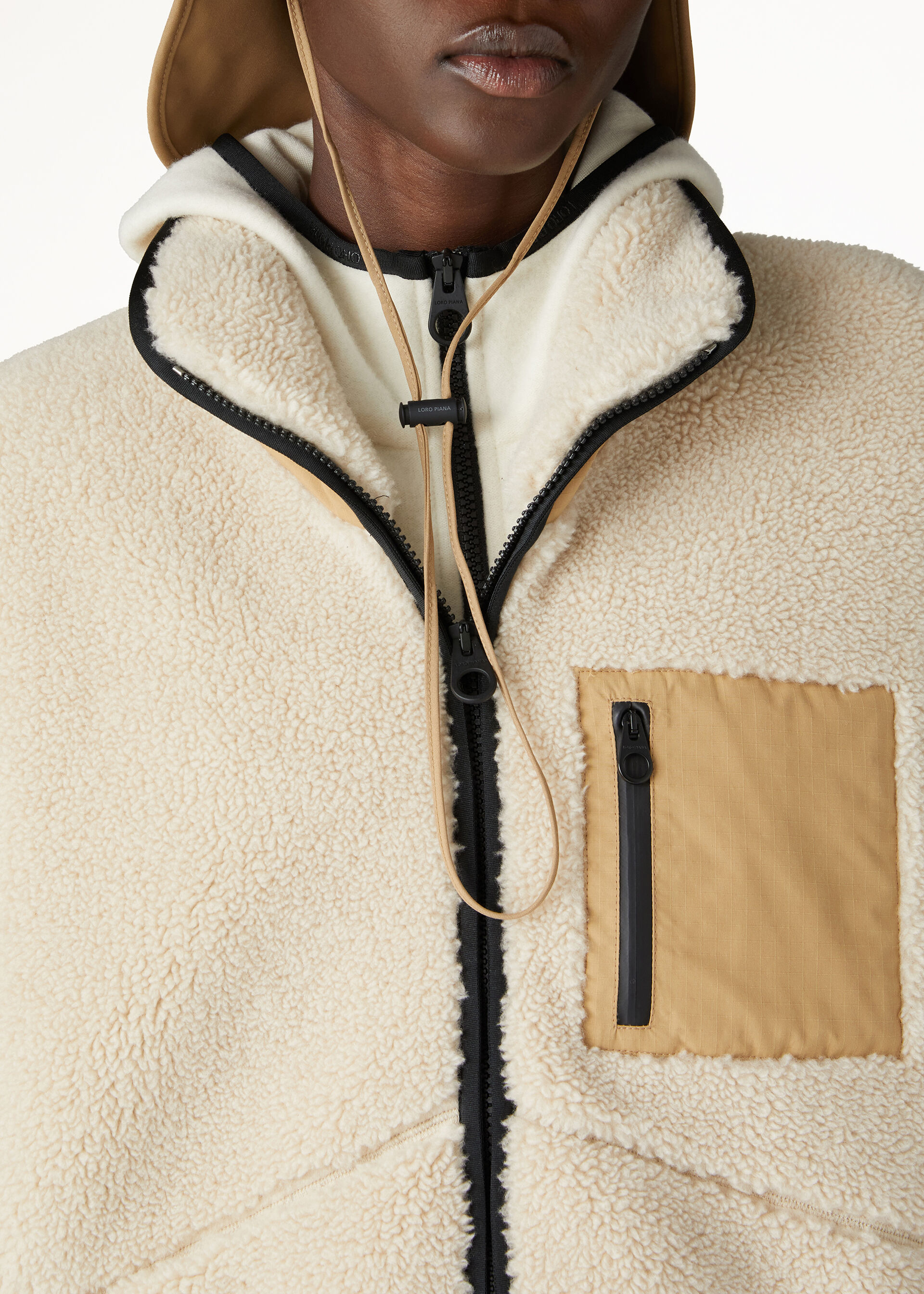GILET ANDER CURLY CASHFUR
