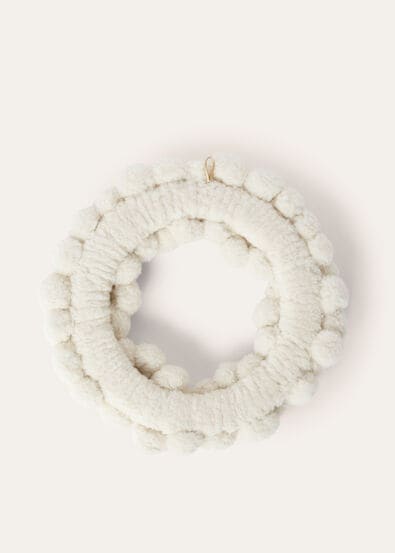 CASHFUR CHRISTMAS WREATH