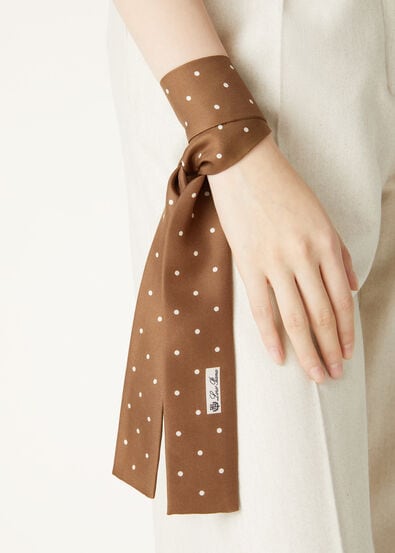 TIE BAND SILK POIS