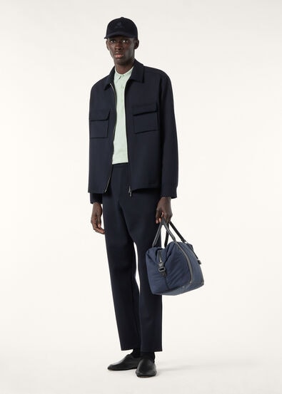 PRAY SHIRT DOUBLE WOOL TELA
