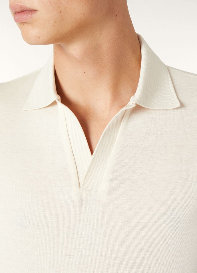 MAZZORBO POLO BUTTONLESS SILK COTTON RIB_FAO2775_1230_2