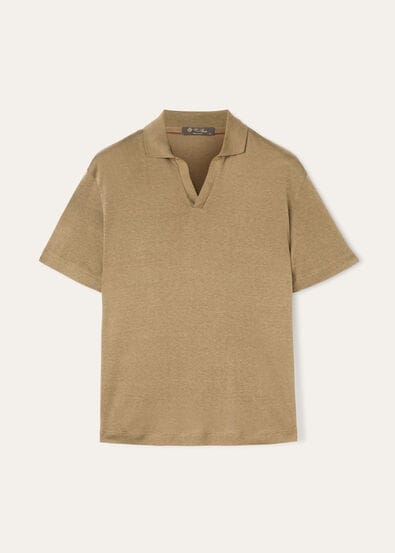 VALPIANA POLO SILK COTTON RIB