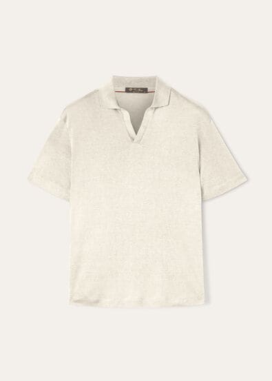 VALPIANA POLO SILK COTTON RIB