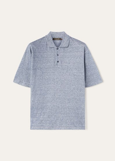 MOLLIA POLO JERSEY LINEN COTTON MOULINE'