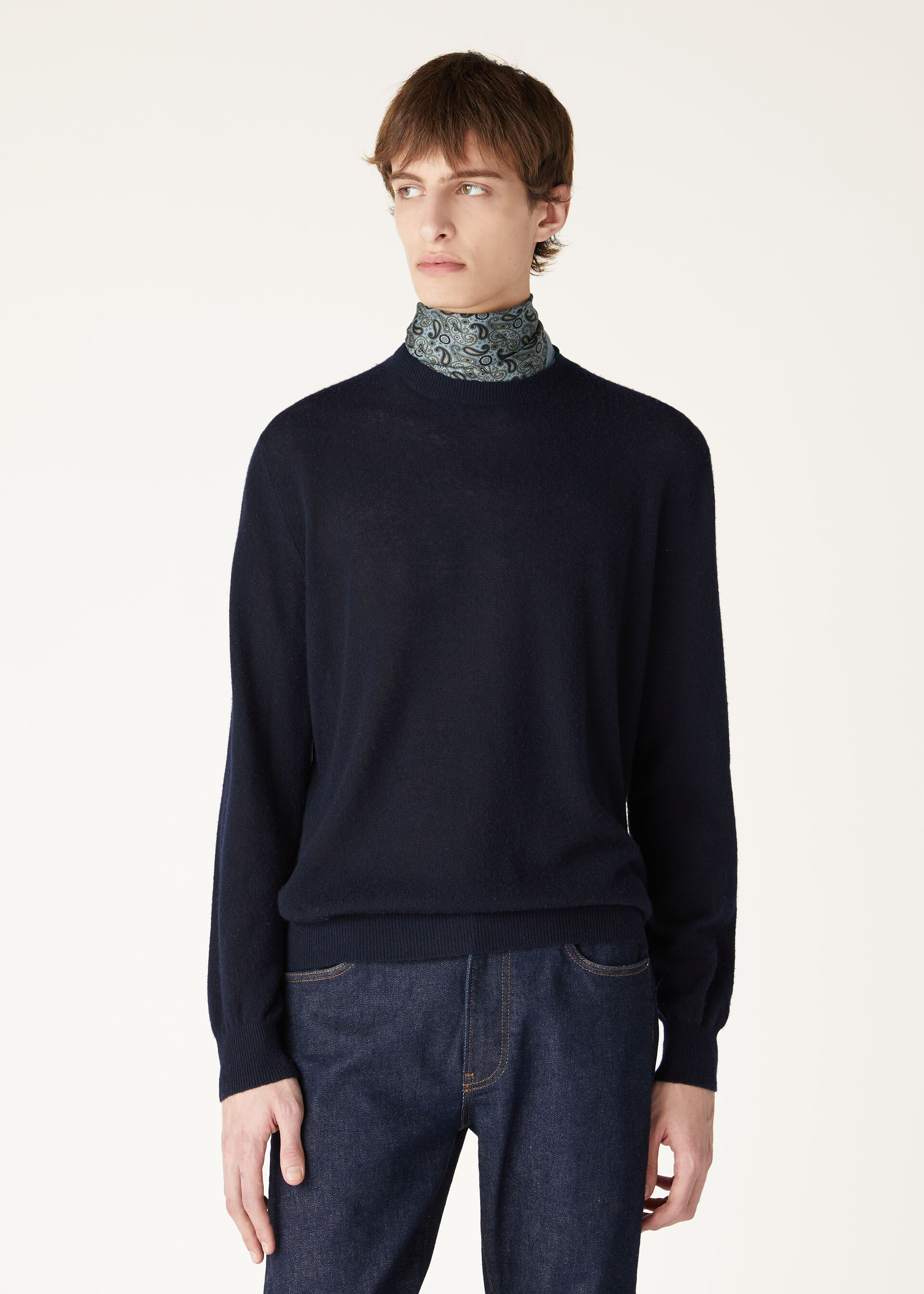 CAMINO CREWNECK SWEATER CASH SILK GG 14
