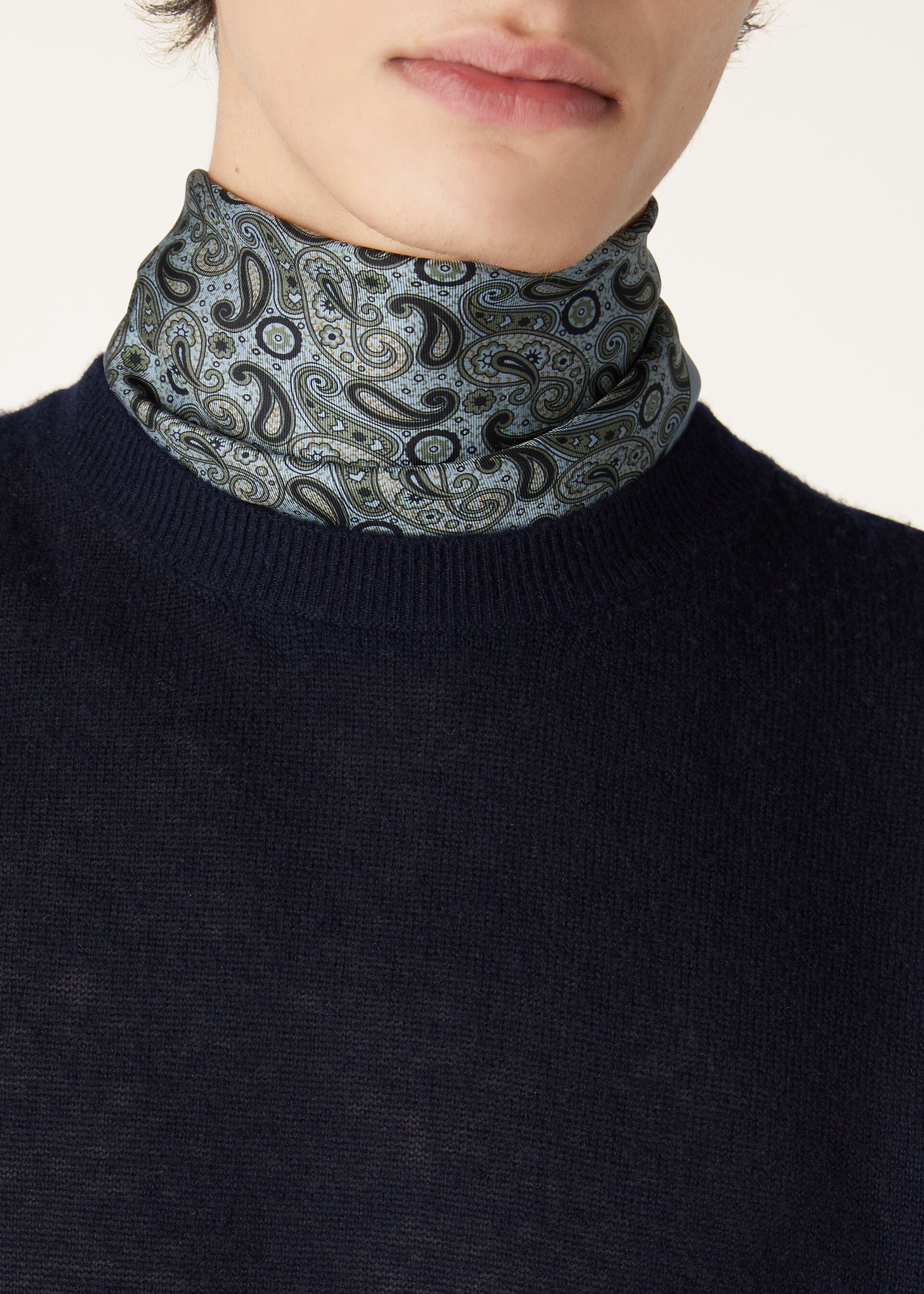CAMINO CREWNECK SWEATER CASH SILK GG 14