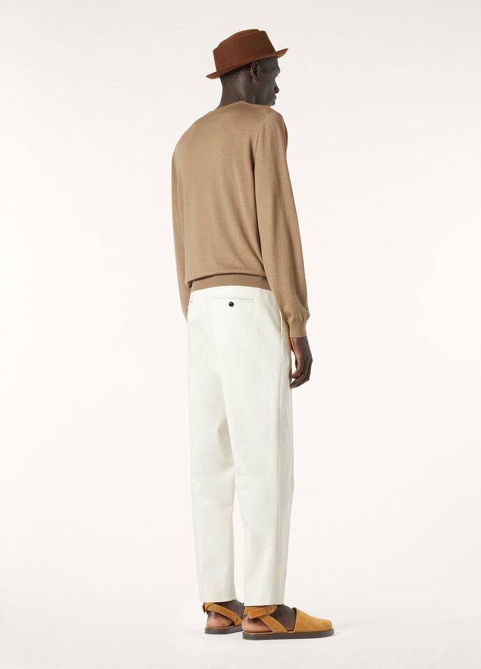SOTTILE CREWNECK SWEATER WOOL CASH SILK GG 18_FAO2836_D0R5_4
