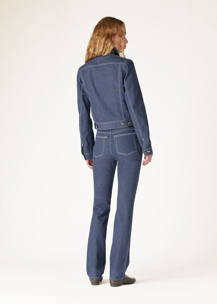 PANT. NEDAR DENIM FLOWER A.F._FAO3007_W13K_4