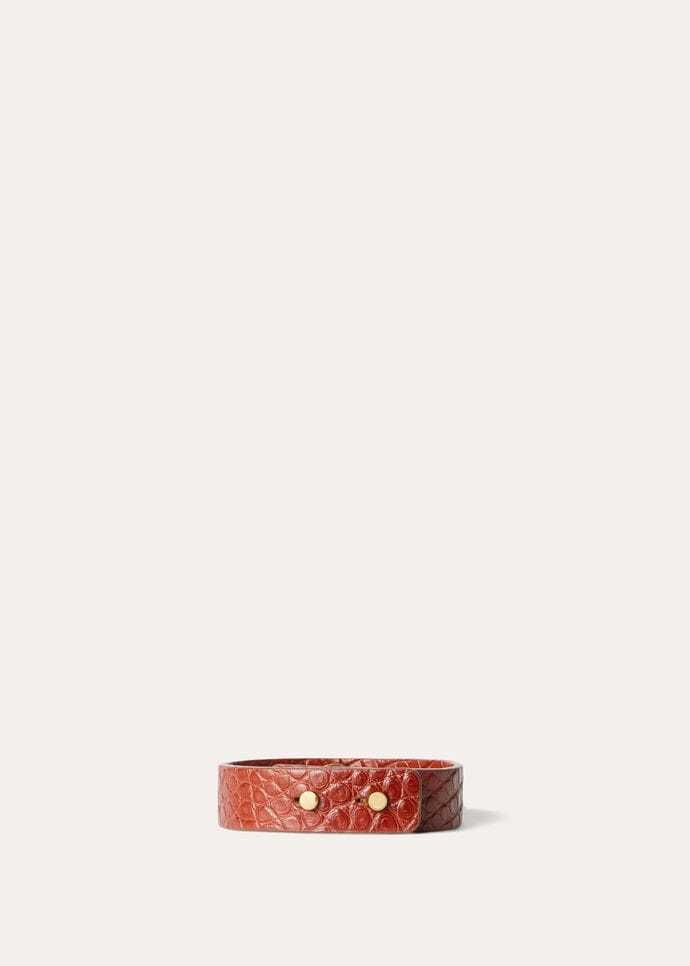 EXTRA BRACELET GLAZED ALLIGATOR_FAO3034_P08H_4